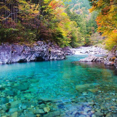 阿寺温泉 フォレスパ木曽あてら荘 Hotel Okuwa Ngoại thất bức ảnh