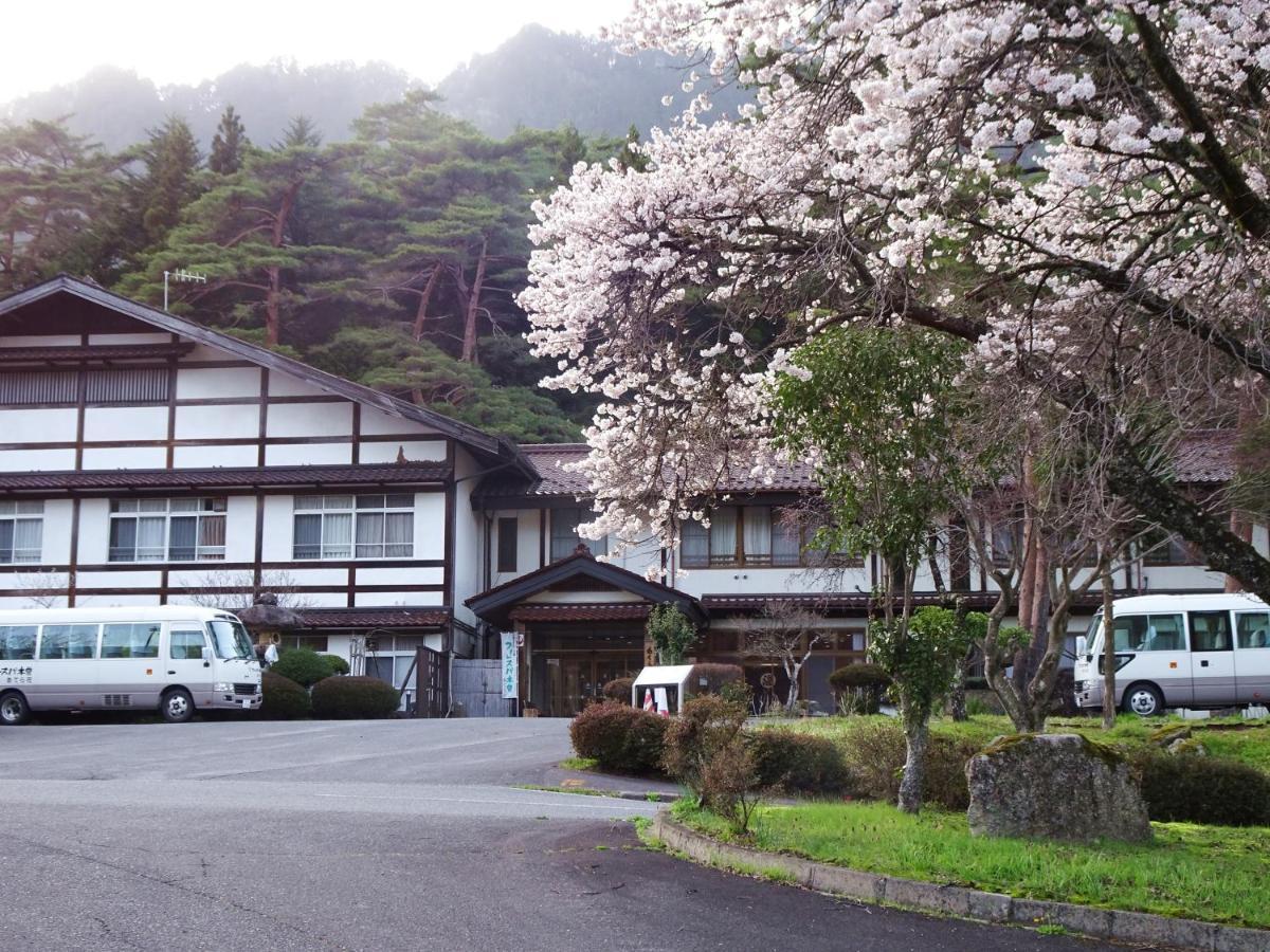 阿寺温泉 フォレスパ木曽あてら荘 Hotel Okuwa Ngoại thất bức ảnh