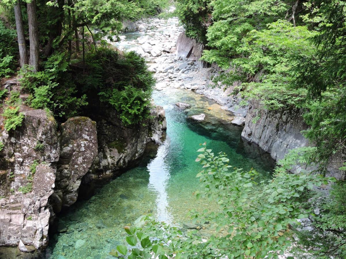阿寺温泉 フォレスパ木曽あてら荘 Hotel Okuwa Ngoại thất bức ảnh