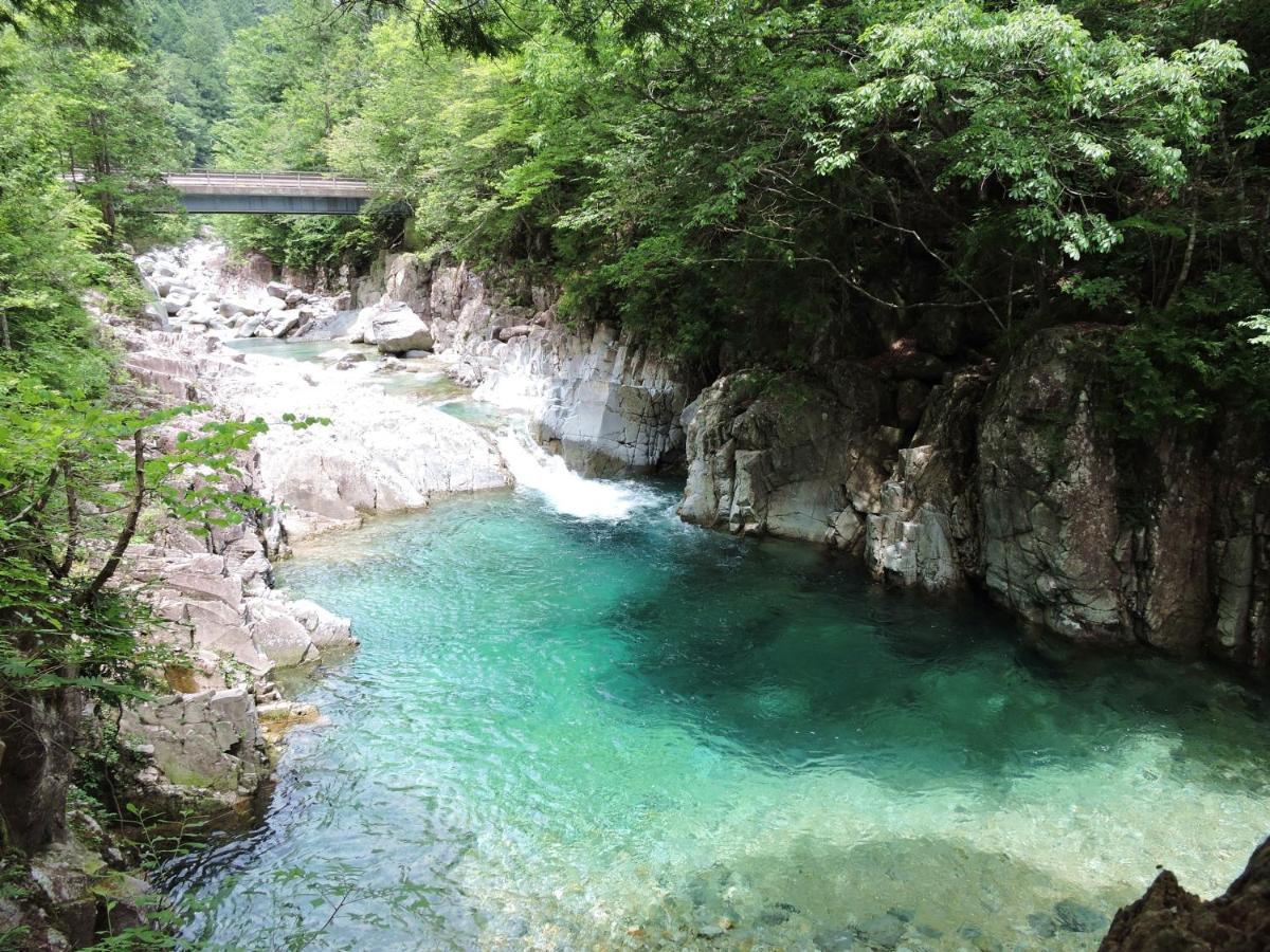 阿寺温泉 フォレスパ木曽あてら荘 Hotel Okuwa Ngoại thất bức ảnh