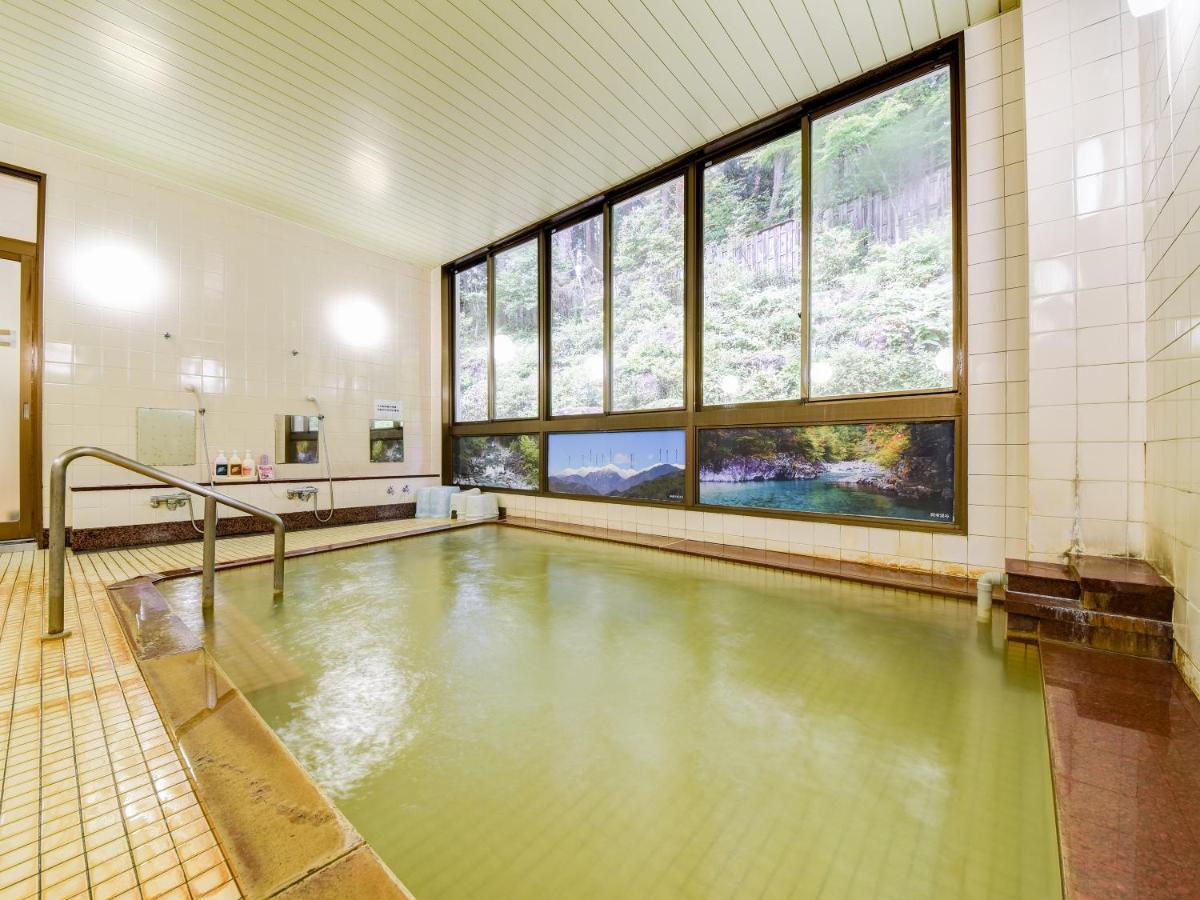 阿寺温泉 フォレスパ木曽あてら荘 Hotel Okuwa Ngoại thất bức ảnh
