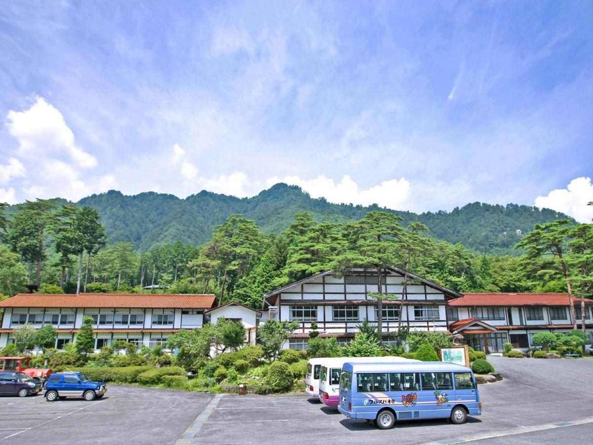 阿寺温泉 フォレスパ木曽あてら荘 Hotel Okuwa Ngoại thất bức ảnh
