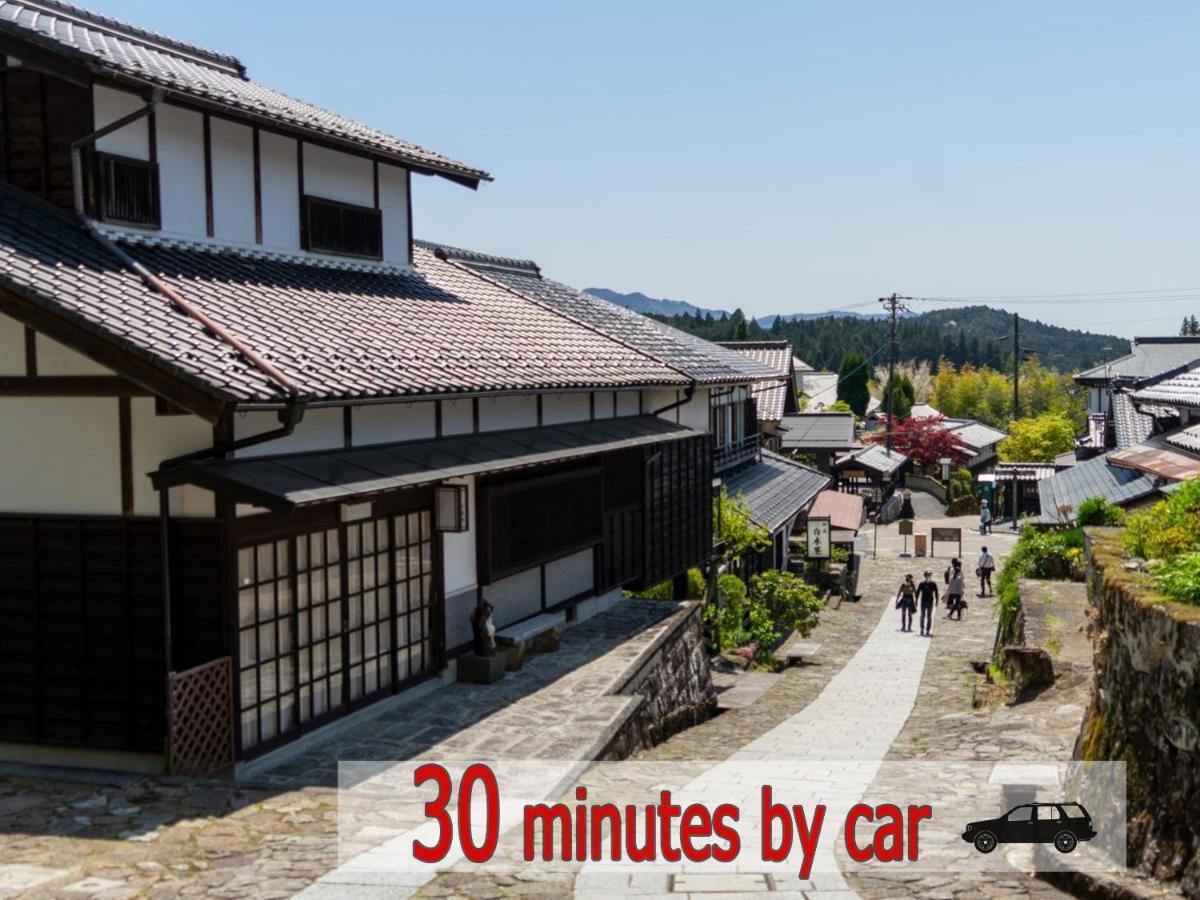阿寺温泉 フォレスパ木曽あてら荘 Hotel Okuwa Ngoại thất bức ảnh